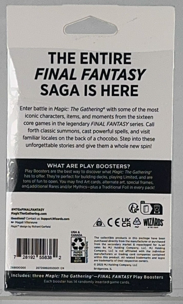Magic: The Gathering - Final Fantasy - Play Pack