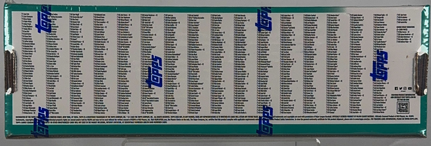 2023 Topps Baseball - Factory Complete Set Special Edition