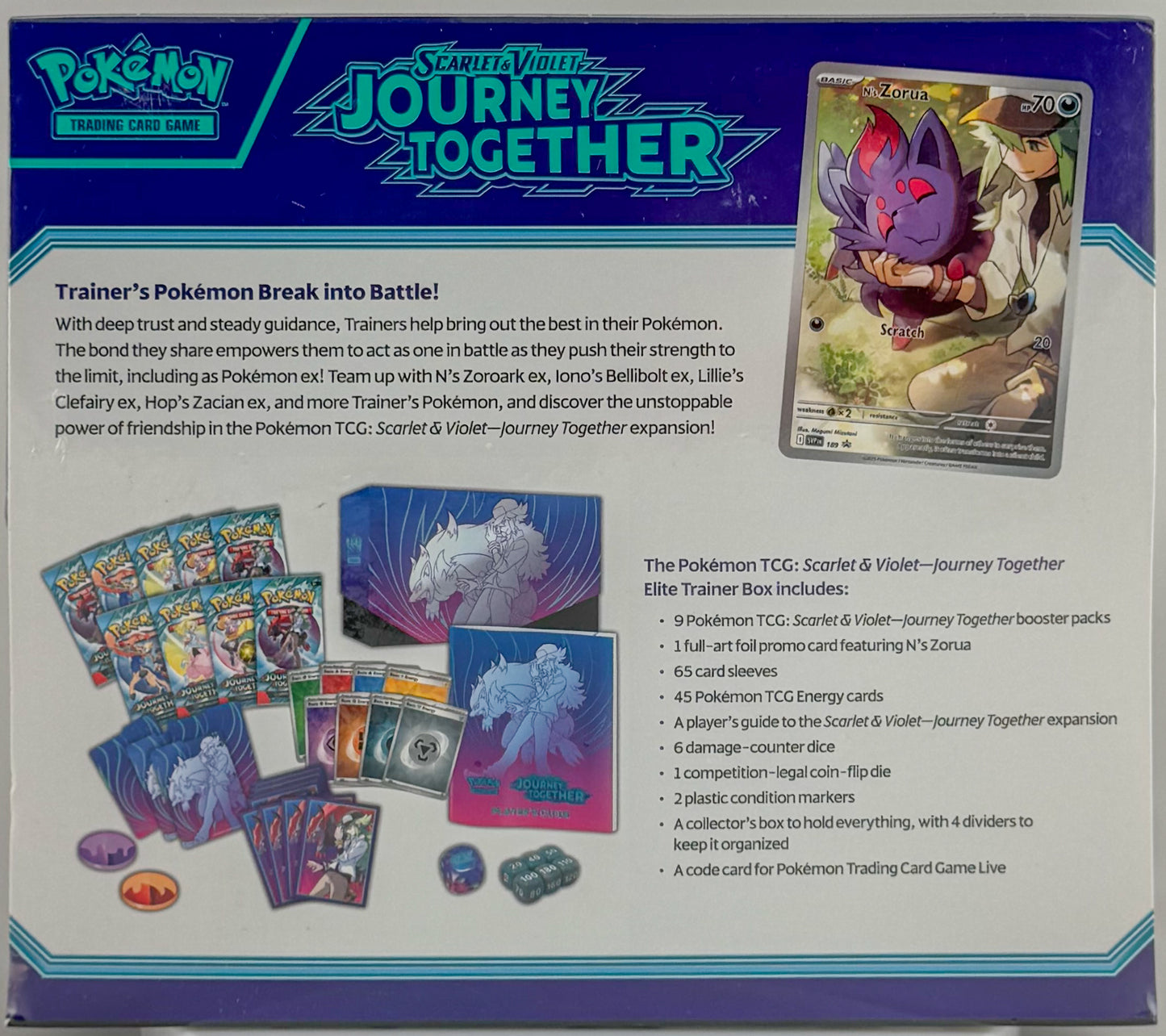 Pokémon TCG: Scarlet & Violet - Journey Together - Elite Trainer Box