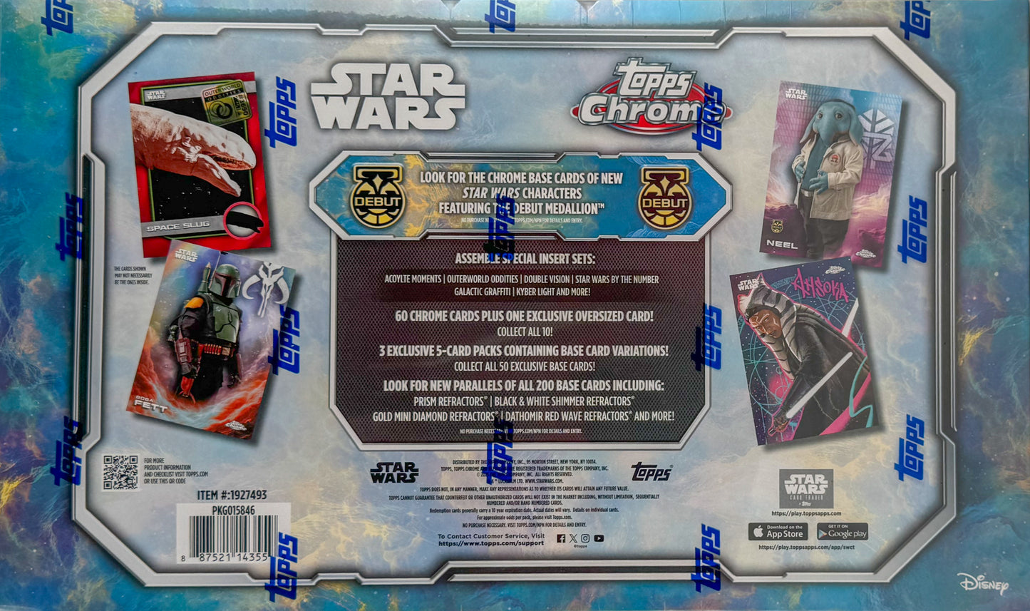 2025 Topps Star Wars Chrome Superbox
