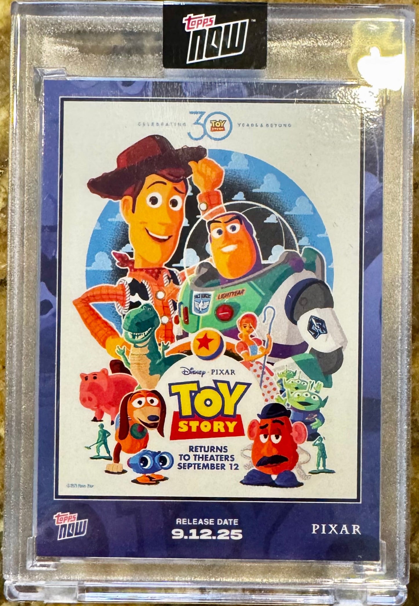 2025 Disney Topps NOW® Toy Story 30th Anniversary