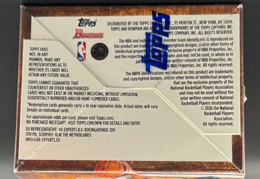 2025-26 Bowman Basketball - Blaster Box