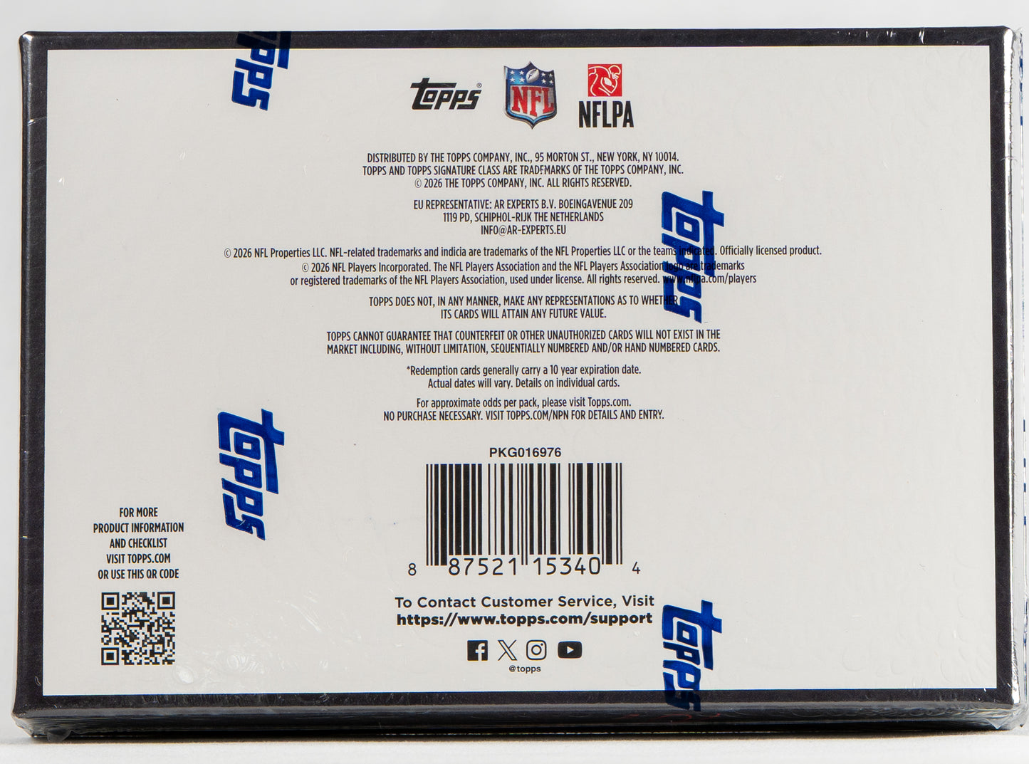 2025 Topps Signature Class Football - Hobby Box