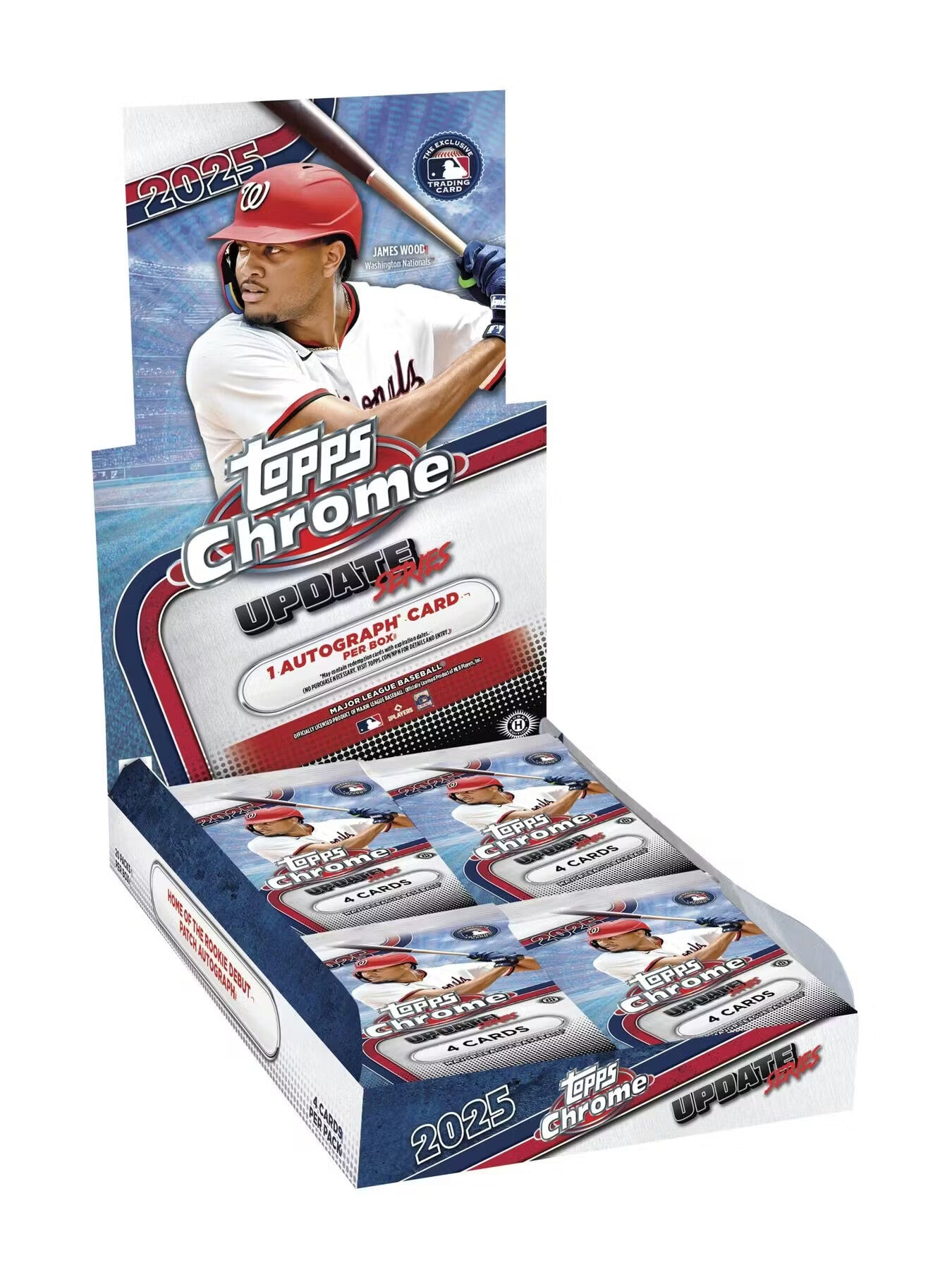 2025 Topps Chrome Update Baseball - Hobby Box