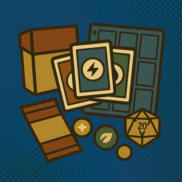 Generic image of Pokemon cards, free of IP