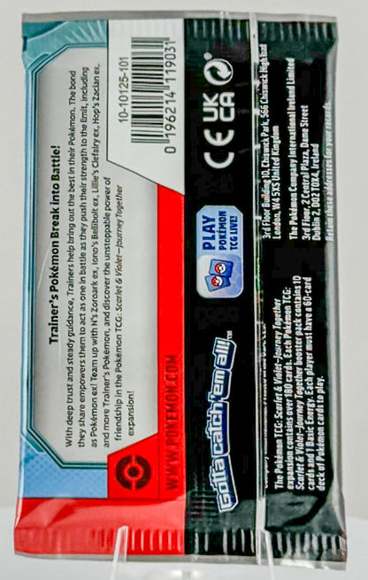 Pokémon TCG: Scarlet & Violet - Journey Together - Booster Pack (Random Art)