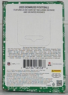 2025 Donruss Football - Holiday Tin