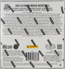 2024-25 Panini Mosaic Basketball - Mega Box