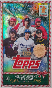 2025 Topps Holiday Baseball - Advent Calendar