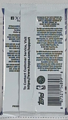 2025-26 Topps Flagship Basketball - Hobby Box - Single Pack