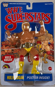 WWE LJN Superstars Hulk Hogan Action Figure 1980s Retro 8" Collectible Toy