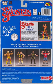 WWE LJN Superstars Hulk Hogan Action Figure 1980s Retro 8" Collectible Toy