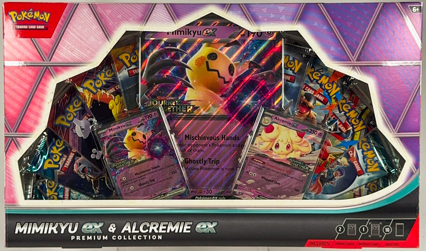 Pokémon TCG: Mimikyu ex & Alcremie ex Premium Collection