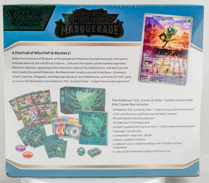 Pokémon TCG: Scarlet & Violet - Twilight Masquerade - Elite Trainer Box