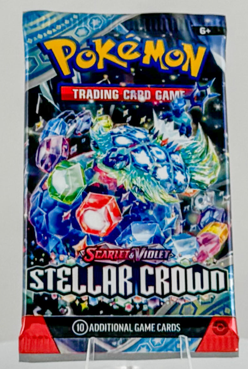 Pokémon TCG: Scarlet & Violet - Stellar Crown - Booster Pack (Random Art)