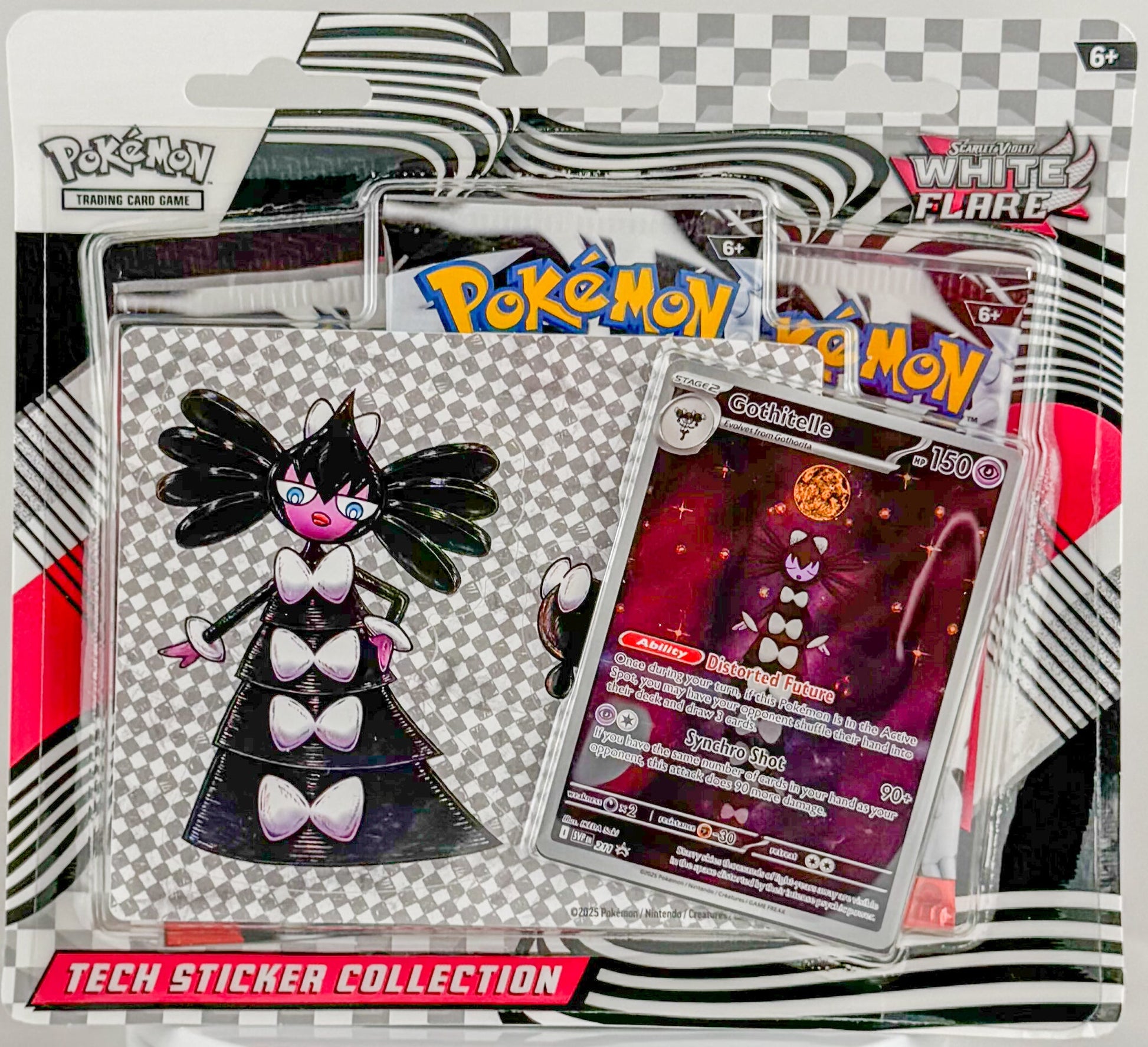 Pokémon TCG: Scarlet & Violet - White Flare - Tech Sticker Collection
