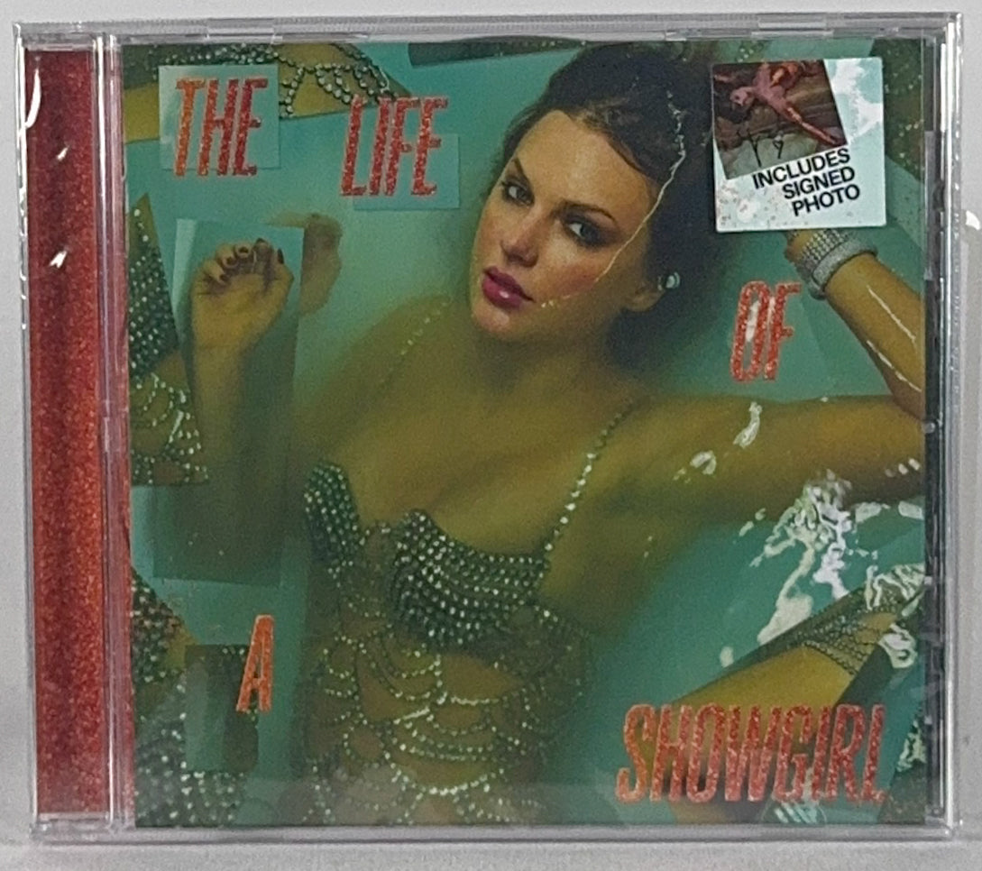 Taylor Swift: Life of a Showgirl - LE CD with Signed Photo 2