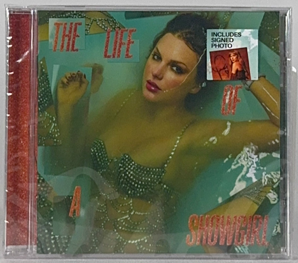 Taylor Swift: Life of a Showgirl - LE CD with Signed Photo 3
