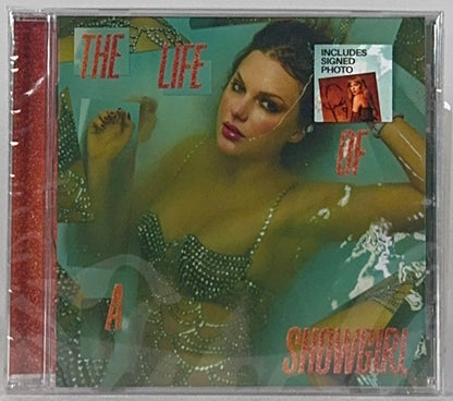 Taylor Swift: Life of a Showgirl - LE CD with Signed Photo 3