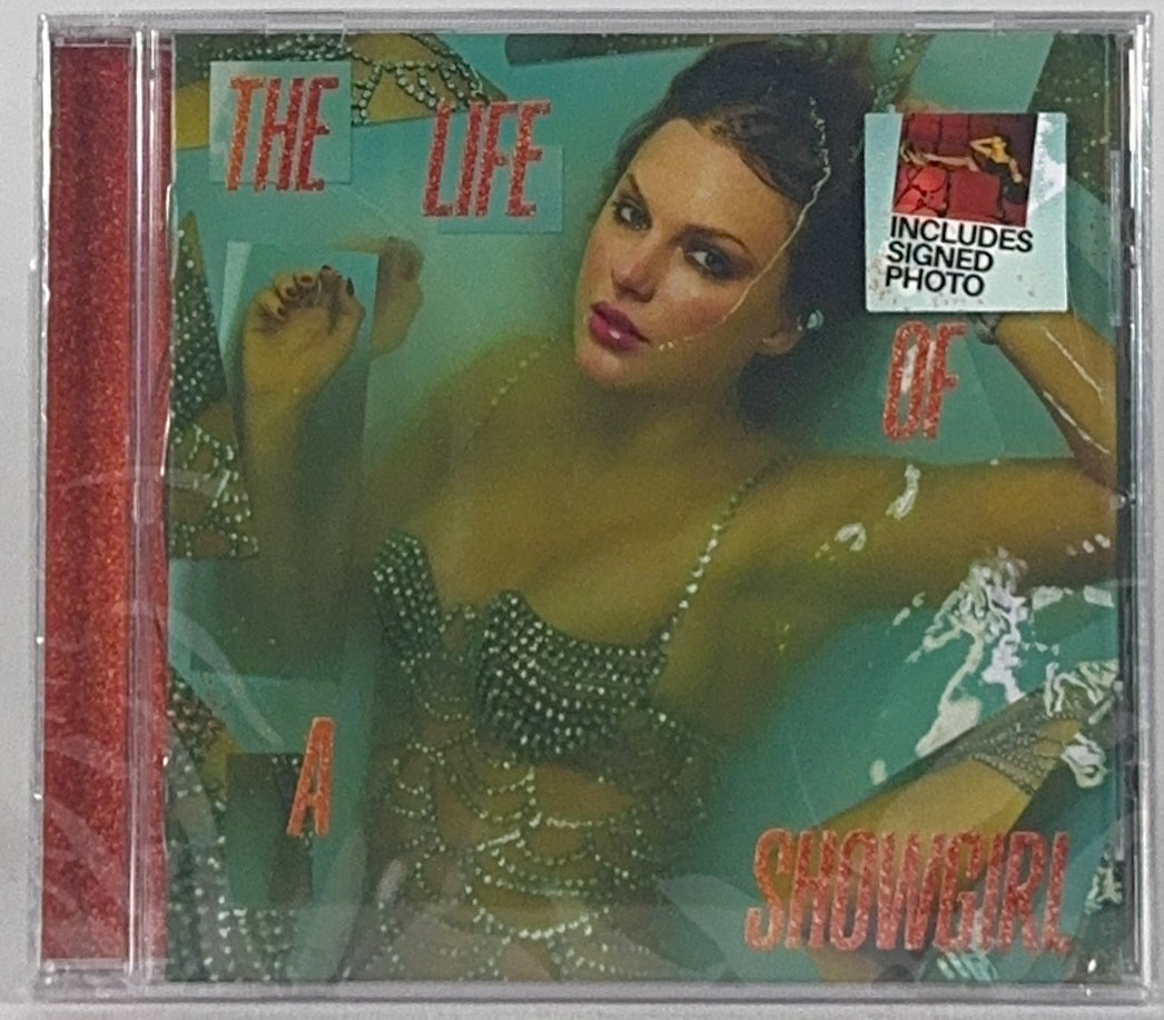 Taylor Swift: Life of a Showgirl - LE CD with Signed Photo 4