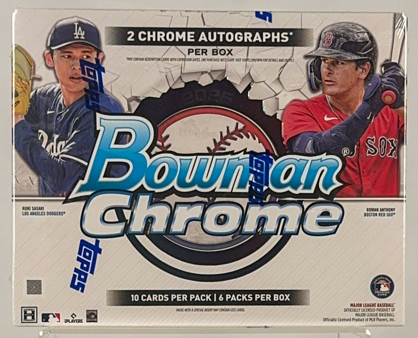 2025 Topps Bowman Chrome - Hobby Box