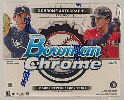 2025 Topps Bowman Chrome - Hobby Box