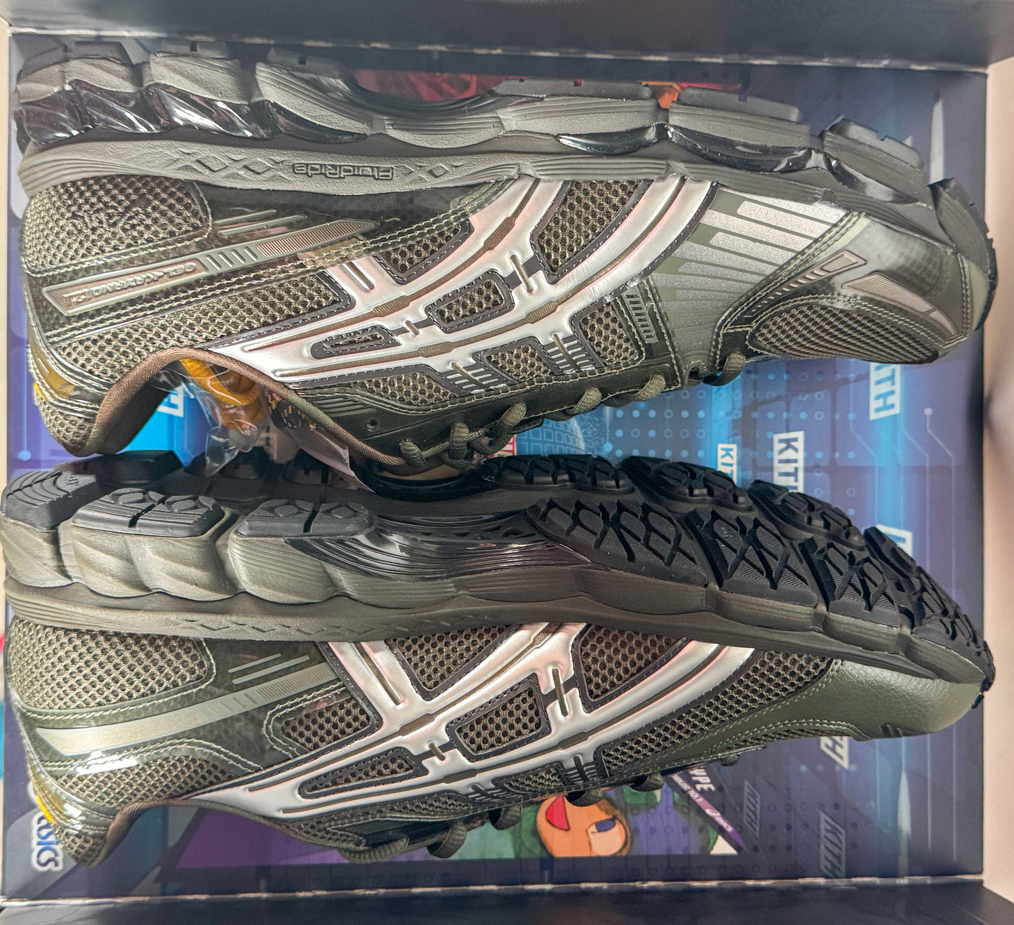 Kith for ASICS GEL-KAYANO 12.1 Captain America vs. Guile Double Box - 12