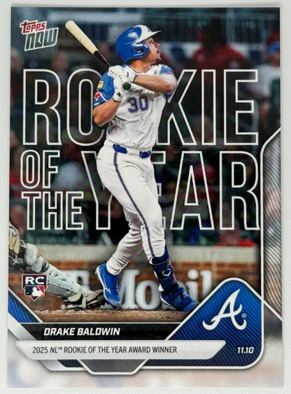 Drake Baldwin - 2025 MLB Topps NOW® - Card OS-1