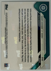 Randy Johnson / Ichiro - 2025 MLB Topps NOW® - Card 542
