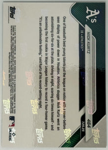 Nick Kurtz - 2025 MLB Topps NOW® - Card 464