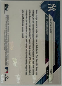 Aaron Judge - 2025 MLB Topps NOW® - Card 697