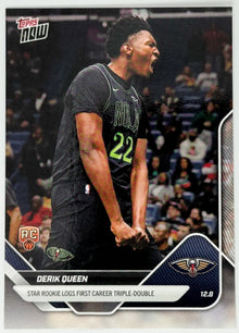 Derik Queen - 2025-26 NBA Topps NOW® - Card 79