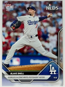 Blake Snell - 2025 MLB Topps NOW® - Card 831