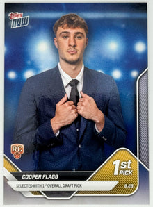 Cooper Flagg - 2025 Topps NOW® Basketball - Card D1 