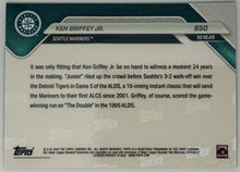 Ken Griffey Jr. - 2025 MLB Topps NOW® - Card 850