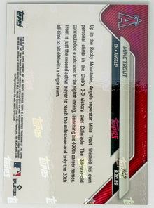 Mike Trout - 2025 MLB Topps NOW® - Card 742