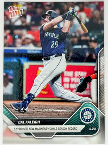 Cal Raleigh - 2025 MLB Topps NOW® - Card 741