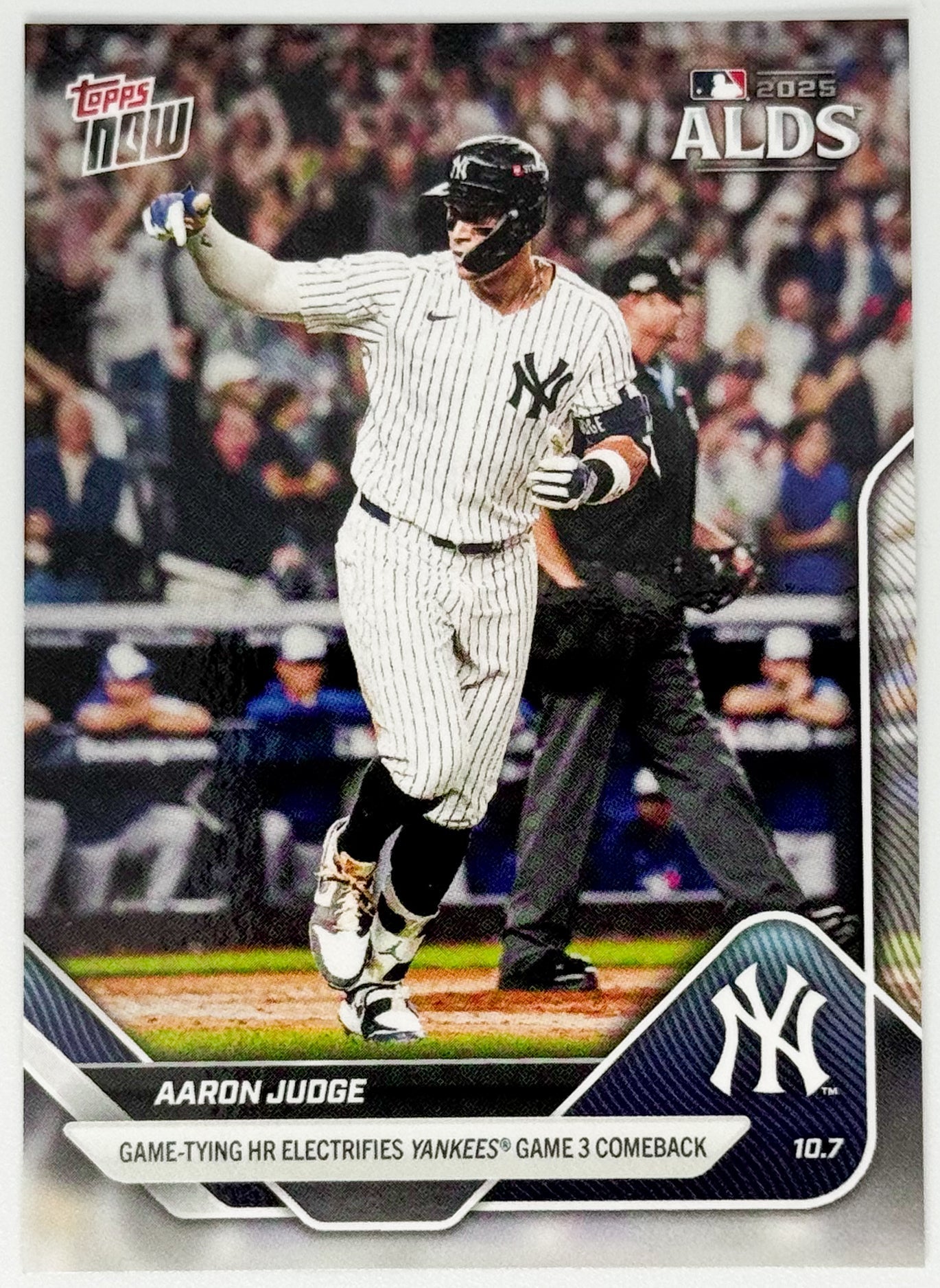 Aaron Judge - 2025 MLB Topps NOW® - Card 838
