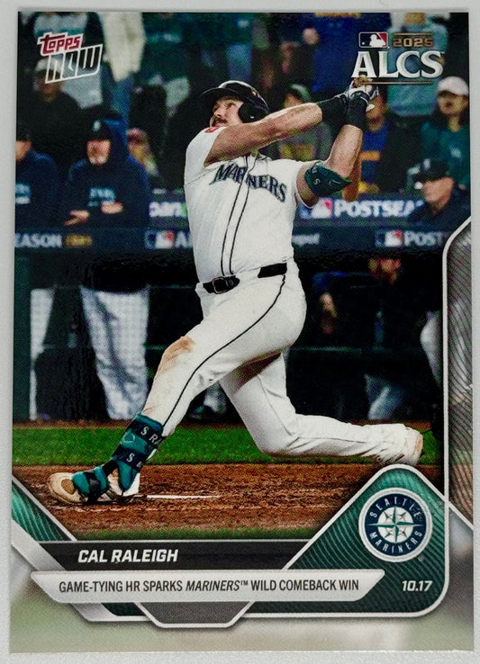Cal Raleigh - 2025 MLB Topps NOW® - Card 881