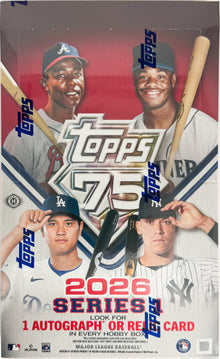 2026 Topps Baseball Series 1 - Hobby Box