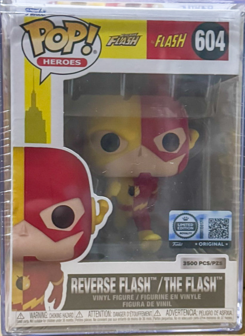 Funko POP! Vinyl: DC Heroes - Reverse Flash / The Flash Split #604