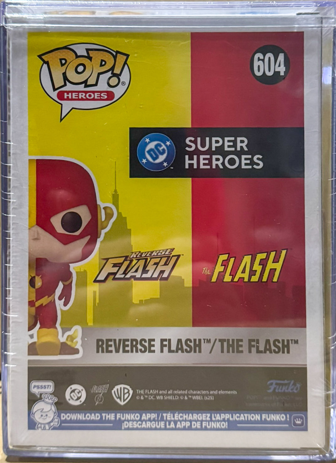 Funko POP! Vinyl: DC Heroes - Reverse Flash / The Flash Split #604