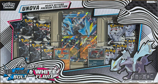 Pokémon TCG: Black Bolt & White Flare - Unova Heavy Hitters Premium Colleciton