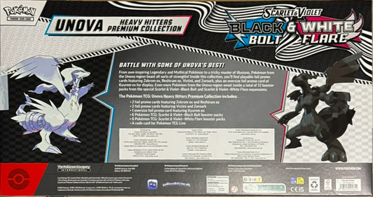 Pokémon TCG: Black Bolt & White Flare - Unova Heavy Hitters Premium Colleciton