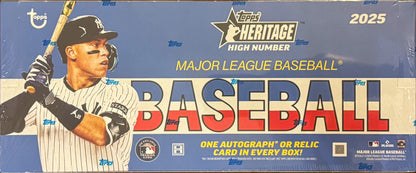 2025 Topps Heritage High Number Baseball - Hobby Box