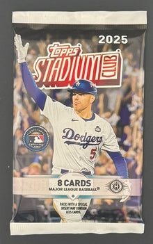 2025 Topps Stadium Club Baseball - Hobby Box - Single Pack