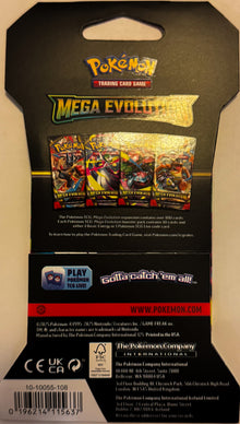 Pokémon TCG: Mega Evolution - Sleeved Booster Pack (Random Art)