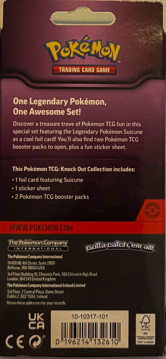 Pokémon TCG: Knock Out Collection - Suicune