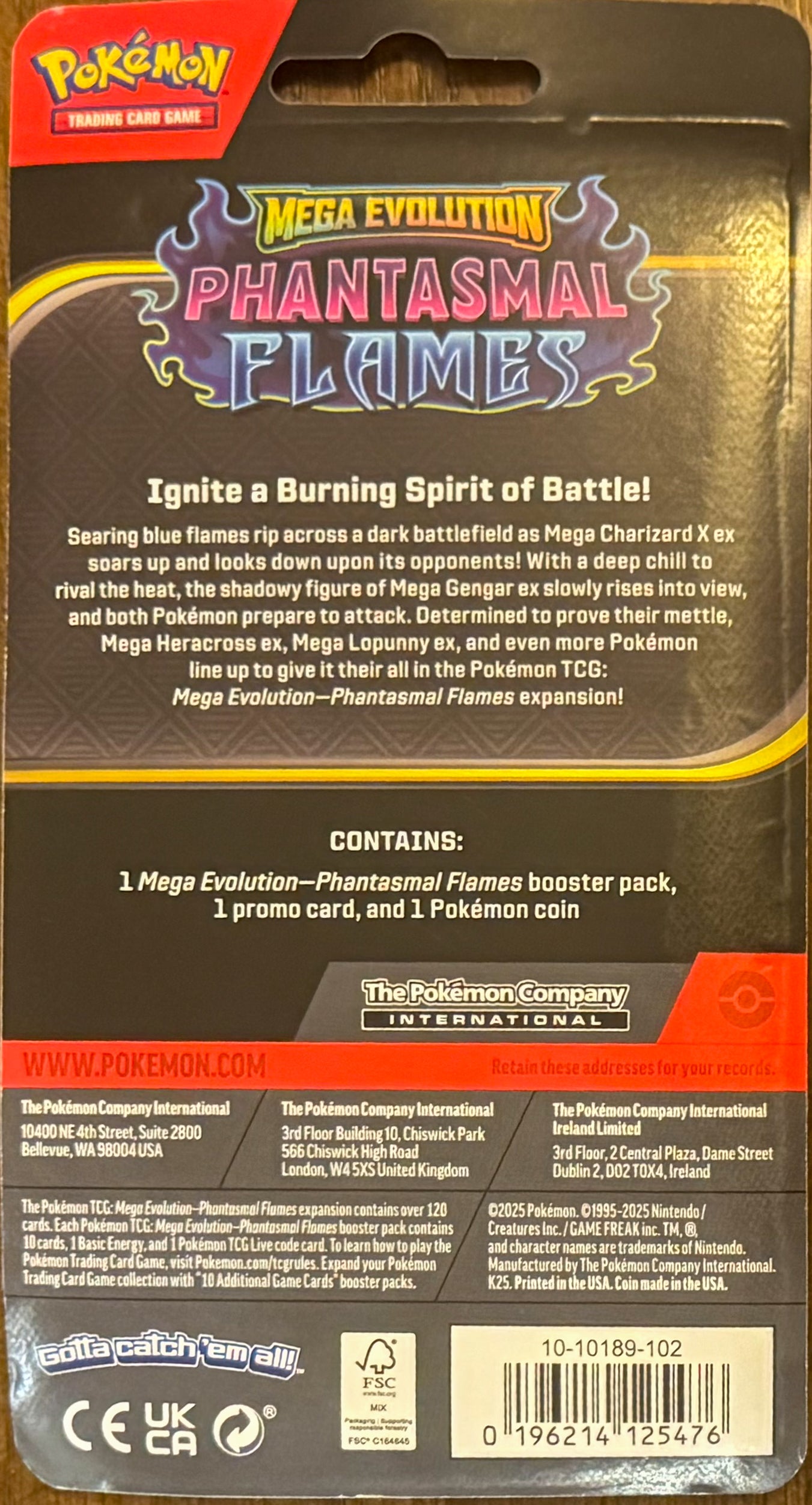 Pokémon TCG: Mega Evolution Phantasmal Flames- Blister Pack (Cottonee)