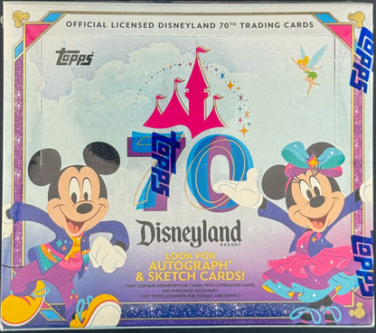 2025 Topps Disneyland 70th Anniversary - Hobby Box